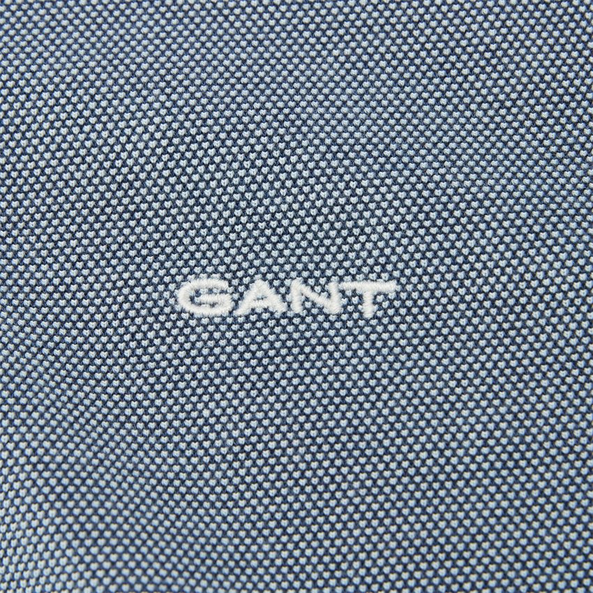Gant T-shirts 4-COL OXFORD SS PIQUE 2057029 DUSTY BLUE SEA